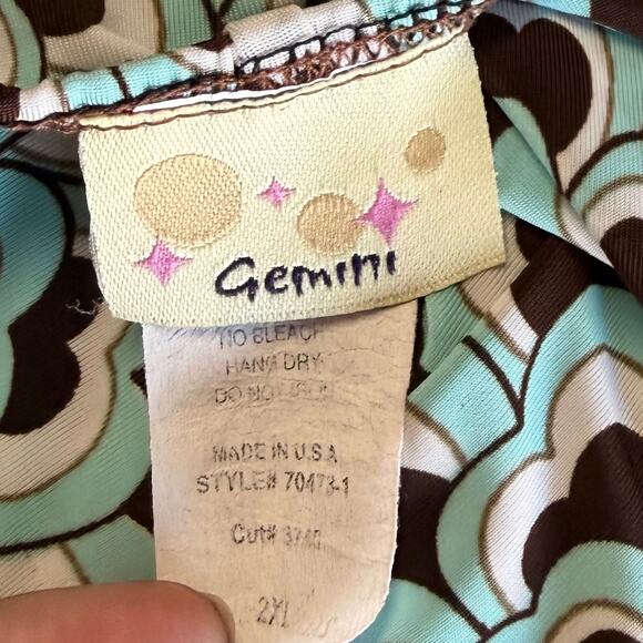 Gemini Y2k Whimsy Halter Mini Dress - Picture 5 of 6